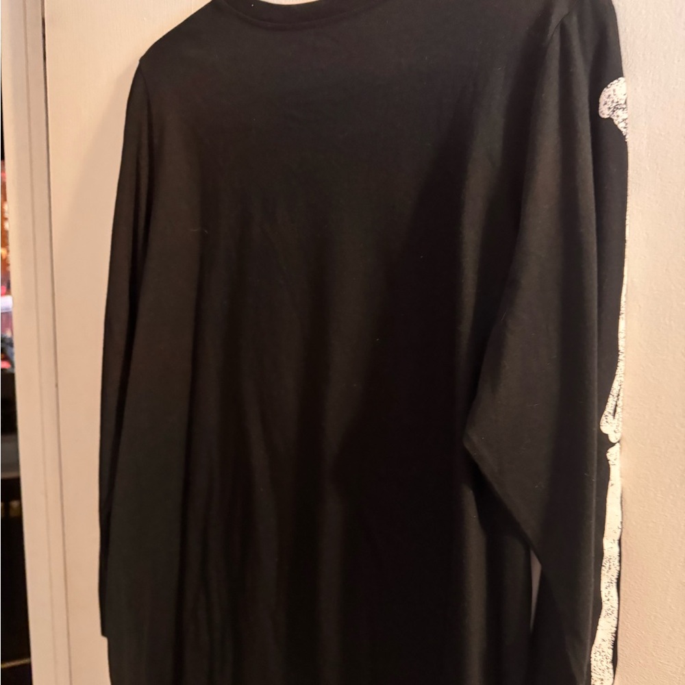 Torrid Black Skeleton Print Long Sleeve Top - Picture 7 of 7